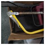 3/4 " Ratchet and Extension, Torque Wrench and Box with Electric Chainsaw