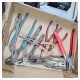 4" Grinder Drills,  Lots of Pliers, Sidecutters