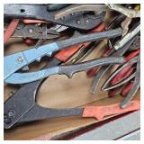 Pliers, Sidecutters, Vise Grips, Riviters