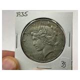 1935 Silver Peace Dollar