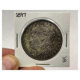 1897 Silver Morgan Dollar