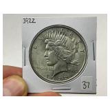 1922 Silver Peace Dollar