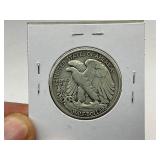 1929-D Silver Walking Liberty Half Dollar
