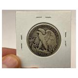 1929-S Silver Walking Liberty Half Dollar