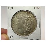 1921 Morgan Silver Dollar