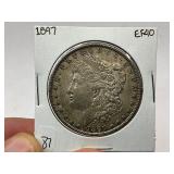 1897 Morgan Silver Dollar