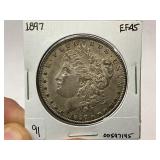 1897 Morgan Silver Dollar
