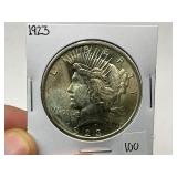 1923 Silver Peace Dollar