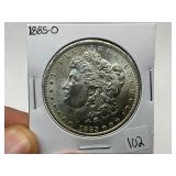 1885-O Morgan Silver Dollar