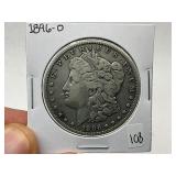 1896-O Morgan Silver Dollar