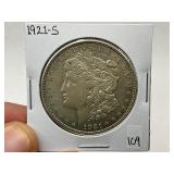 1921-S Morgan Silver Dollar