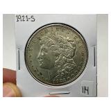 1921-S Morgan Silver Dollar