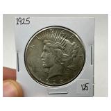 1925 Silver Peace Dollar