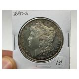 1880-S Morgan Silver Dollar