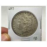 1897 Morgan Silver Dollar