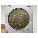 1885 Morgan Silver Dollar