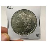 1921 Morgan Silver Dollar