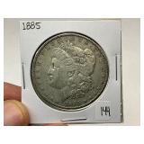 1885 Morgan Silver Dollar