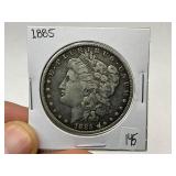 1885 Morgan Silver Dollar