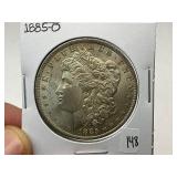 1885-O Morgan Silver Dollar