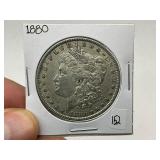 1880 Morgan Silver Dollar
