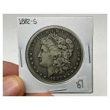 1882-S Morgan Silver Dollar