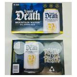 2x 6pk Liquid Death Water- Mountain Water