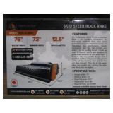 Wolverine 74" Skid Steer Rock Rake Bucket