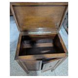 Antique Arts & Crafts Style Record Player / Phonograph Cabinet