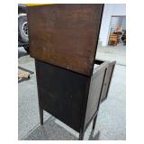 Antique Arts & Crafts Style Record Player / Phonograph Cabinet