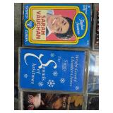 Large Lot of Music Cassette Tapes Pop Christmas Easy Listening