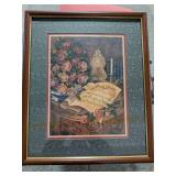 Framed "Amazing Grace" Print by Margie Whittington Home Interiors