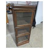 Antique Macey Stackable Barrister Bookcase 4-Section Quartersawn Oak
