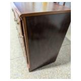 Lea Furniture Traditional 4-Drawer Chest Mahogany Finish 31.5" H