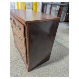 Lea Furniture Traditional 4-Drawer Chest Mahogany Finish 31.5" H