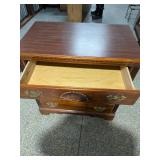 Lea Furniture Traditional 4-Drawer Chest Mahogany Finish 31.5" H