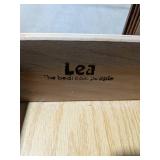 Lea Furniture Traditional 4-Drawer Chest Mahogany Finish 31.5" H