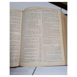 Antique Self-Pronouncing Holy Bible from Howard Lake Church 1942 Inscription