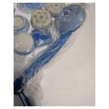 New/Unused Spin Spa Spinning Body Brush Set w/ Attachments (As Seen on TV)