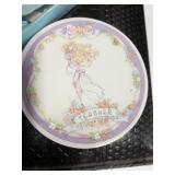 Lot of Three Precious Moments Small Decorative Plates 4.5" Collectibles