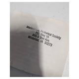 Small Lace Angel Doll Ornament w/ Poem Tag Madison Co. Historical Society