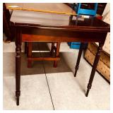 Bombay Co. Mahogany-Tone Flip-Top Console / Entryway Table