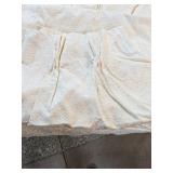 Set of 4 Burlington Cream Damask Drapery Panels (24" x 77")