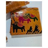 3-Piece Hand-Tooled Leather Set: Clutch/Wallet, Billfold & Coin Purse