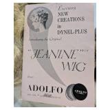 2-Wig Boutique Lot: Vintage Adolfo "Jeanine" & Toni Brattin "Anytime"