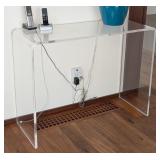 ML - Lucite Console Table