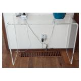 ML - Lucite Console Table