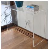 ML - Lucite Console Table