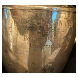 LL - Antique 1928 Wallace Sterling Silver Trophy Pitcher Belgian Ass