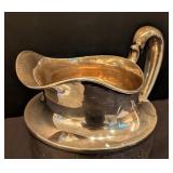 LL - Antique 1928 Wallace Sterling Silver Trophy Pitcher Belgian Ass